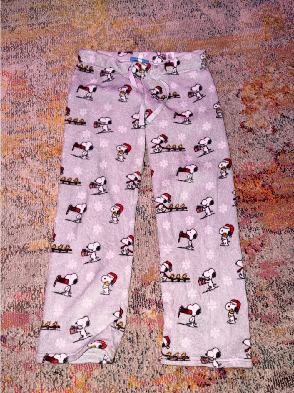 Peanuts Snoopy Holiday Fleece Pajama Bottoms